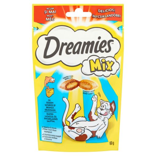 Dreamies™ jutalomfalat - MIX SAJTOS/HALAS 60g