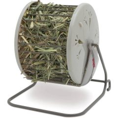   Hagen LivingWorld szénatartó kerék meleg szürke - 13 x 13 x 15 cm