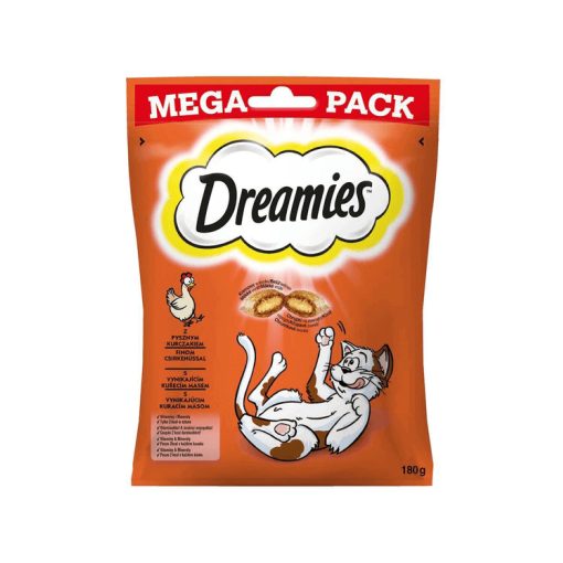 Dreamies™ jutalomfalat - CSIRKÉS MEGA PACK 180g