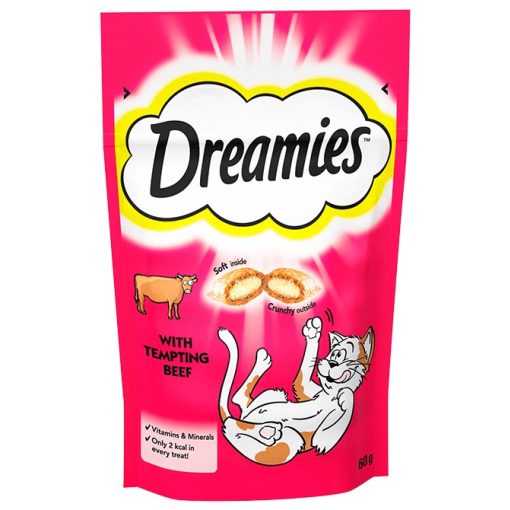 Dreamies™ jutalomfalat - MARHÁS 60g