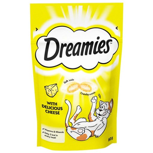 Dreamies™ jutalomfalat - SAJTOS 60g