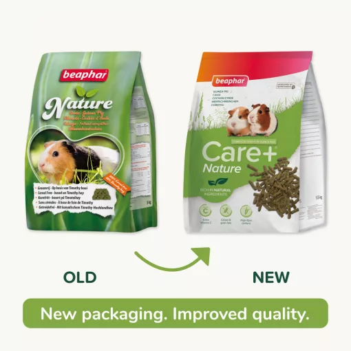 Beaphar CARE+ Nature Prémium eledel tengerimalacoknak 1,5kg