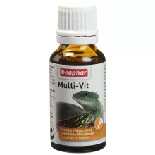 Beaphar Multi-Vit - Táplálékkiegészítő teknősöknek és más hüllőknek, halaknak - 20 ml