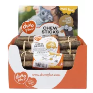 DUVO+ Sticks - Rágcsálnivaló mogyorófa rudak 4 db-os