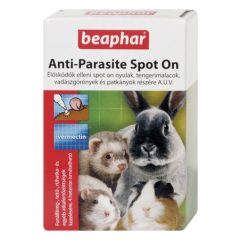   Beaphar Anti-Parasite Spot On élősködök elleni csepp (nyúl/tengerimalac/görény/patkány)