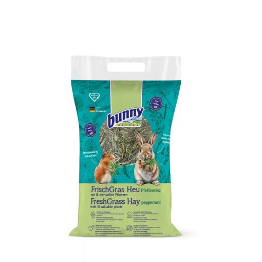 bunnyNature FreshGrass Hay Peppermint - Borsmentával  500g