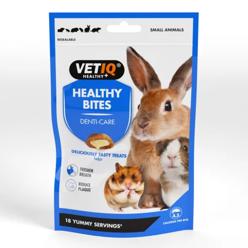 VETIQ Healthy Bites Denti-care for small animals  - Falatkák a szájhigiénia támogatására 30 g