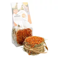 DUVO+ Sárgarépás szénaburger 75g