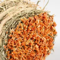 DUVO+ Sárgarépás szénaburger 75g