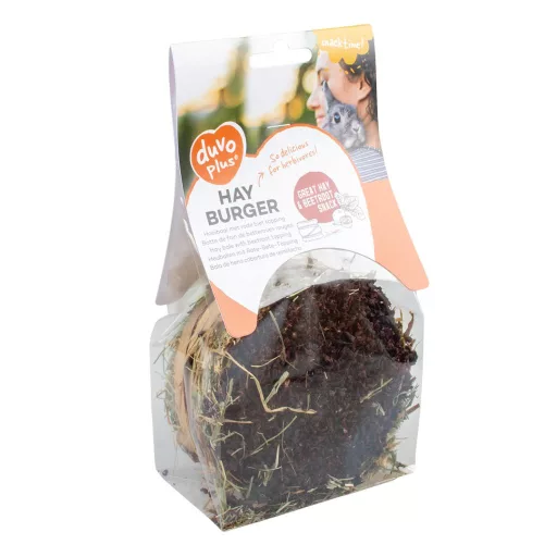 DUVO+ Céklás szénaburger 75g