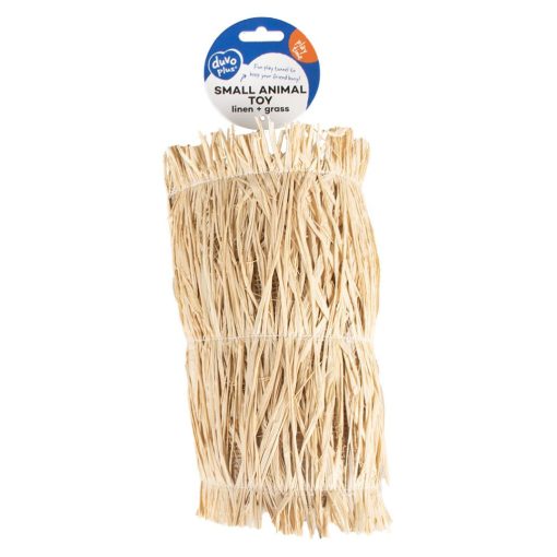 DUVO+ Vászon játékalagút fűvel - 38x19x16cm