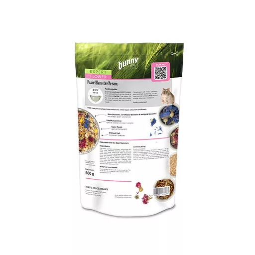 bunnyNature DwarfHamsterDream EXPERT FLOWER 500g