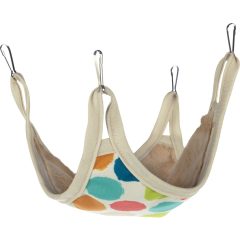   Flamingo Fizi Mix függőágy hörcsögöknek pöttyös 27 x 27 cm