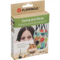  Flamingo Fizi Cylinder Mix függőház hörcsögöknek pöttyös 10 x 10 cm
