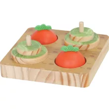 Flamingo Brain Train fejlesztő játék zöldségekkel 15 x 15 x 6 cm