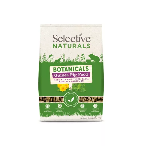 Supreme Selective Naturals Botanicals GuineaPig Food  - Gyógynövényes tengerimalac eledel 1,5 kg