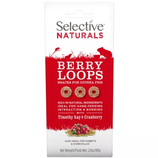 Supreme Science Selective Berry Loops - Ropogós karikák áfonyával 80 g