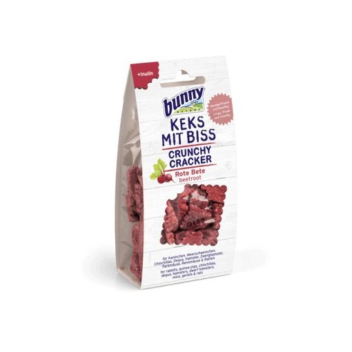 bunnyNature Crunchy Cracker - beetroot - Céklás 50g