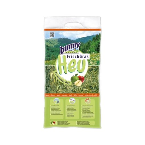 bunnyNature FreshGrass Hay with Apple Almás 500g