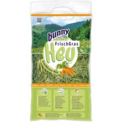 bunnyNature FreshGrass Hay with Carrot Répás 500g