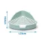 Nobleza rácsos sarok wc 25 x 19 x 10 cm - MENTA