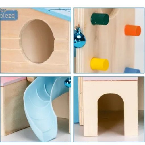 Nobleza emeletes faházikó hörcsögöknek 17,5 x 15,2 x 16,2 cm