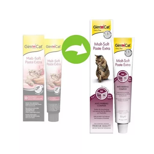 GimCat Malt-Soft Extra paszta - Malátás szőroldó paszta 20g