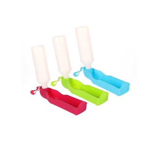 Flamingo Gulliver hordozható itató 500 ml - PINK