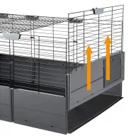   Ferplast Multipla MAXI toldható/moduláris nyúlketrec 142,5 x 72 x h 50 cm