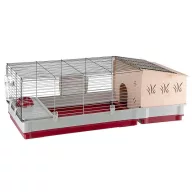   KROLIK 140 PLUS ketrec faházas bővítő modullal 142 x 60 x 50 cm