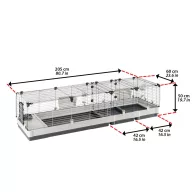 Ferplast KROLIK 200 nyúlketrec -  200 cm