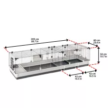 Ferplast KROLIK 200 nyúlketrec -  200 cm