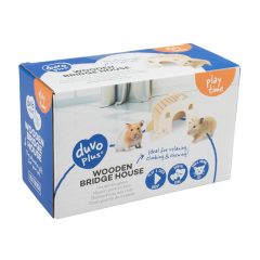   Duvo+ Fahíd házikó rágcsálóknak  "S" 15 x 7 x 9 cm