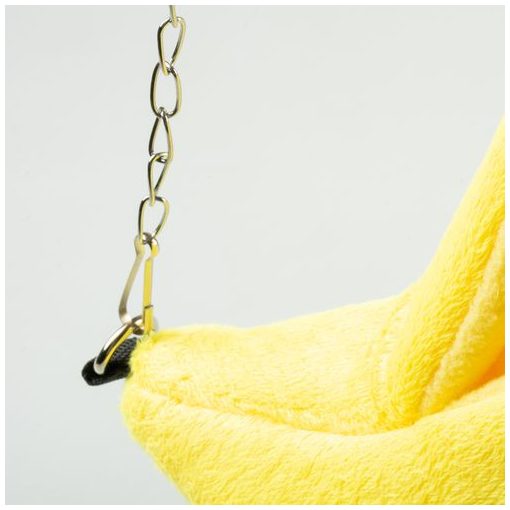 Duvo+ Felfüggeszthető banán alakú plüss házikó 20 x 6 x 6 cm