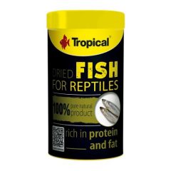   TROPICAL Dried Fish - szárított hal hüllőknek - 100ml/15g
