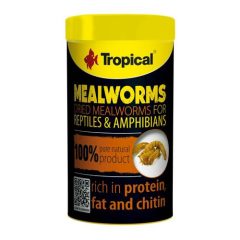   TROPICAL Mealworms - szárított lisztkukac hüllőknek/sünöknek 100 ml/13 g
