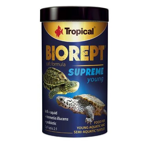 TROPICAL Biorept Supreme YOUNG puha vizi teknőstáp - 100ml/28g