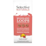   Supreme Science Selective Woodland Loops - Ropogós karikák pitypanggal és csipkebogyóval 80 g