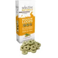   Supreme Science Selective Meadow Loops - Ropogós karikák timothy szénával és kakukkfűvel 80 g