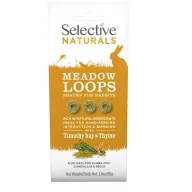   Supreme Science Selective Meadow Loops - Ropogós karikák timothy szénával és kakukkfűvel 80 g