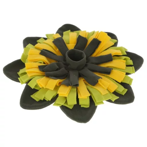 KERBL Snufflemat - napraforgós szimatszőnyeg ⌀40cm