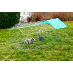 KERBL Open-Air kifutó kiugrásgátlóval 180 x 90 x 75 cm