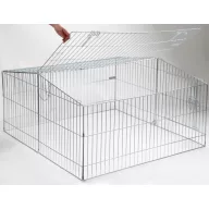   KERBL Pet Easy összehajtható/felnyítható tetejű kültéri kifutó 115 x 65 cm