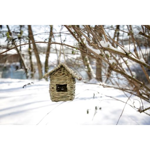 KERBL Szárított fűből készült madárház