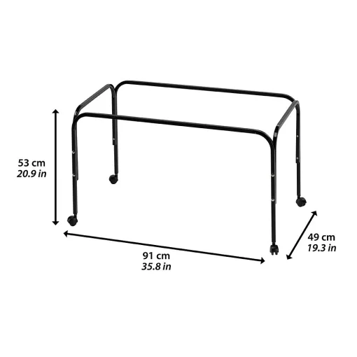 Ferplast Stand 100 Ketrecemelő fémállvány 91 x 53 x 49 cm