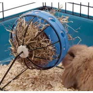   SAVIC Bunny Toy Hay and Snack Feeder - széna és snack etető (Ø16cm)