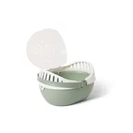   Savic Elmo Medium - Szállítóbox 30,5 x 24,5 x 20,5 cm - BOTANIKUS ZÖLD