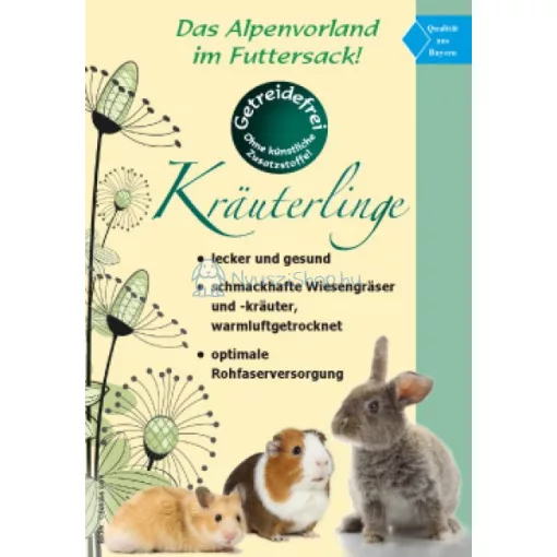 AGROBS Kräuterlinge - Széna/gyógynövény pellet 1 kg