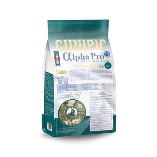 CUNIPIC Alpha Pro Rabbit Adult - Teljes értékű nyúltáp 4 kg