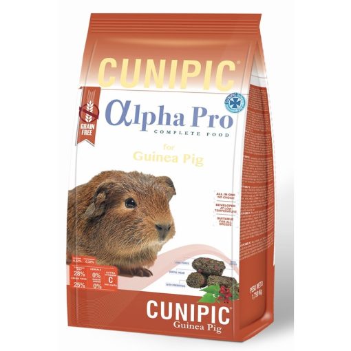 CUNIPIC Alpha Pro GuineaPig - Teljes értékű eledel tengerimalacoknak 1,75kg